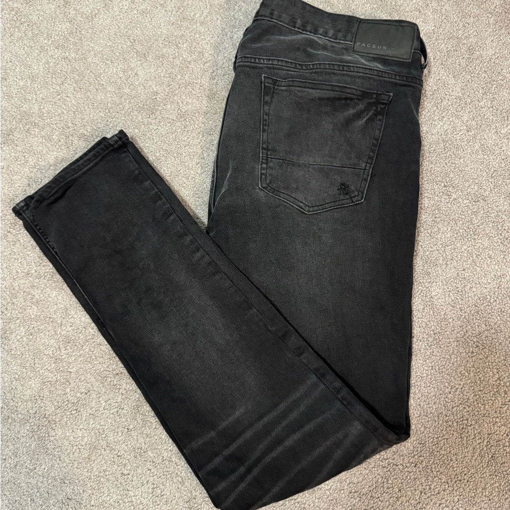 PacSun Black Skinny Jeans with Stretch